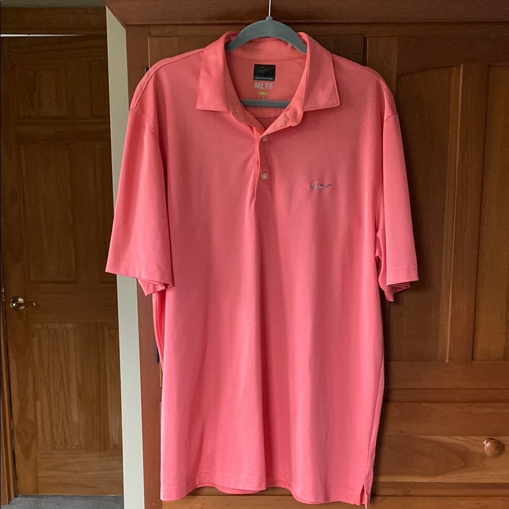 Greg Norman Coral Polo Shirt for Men